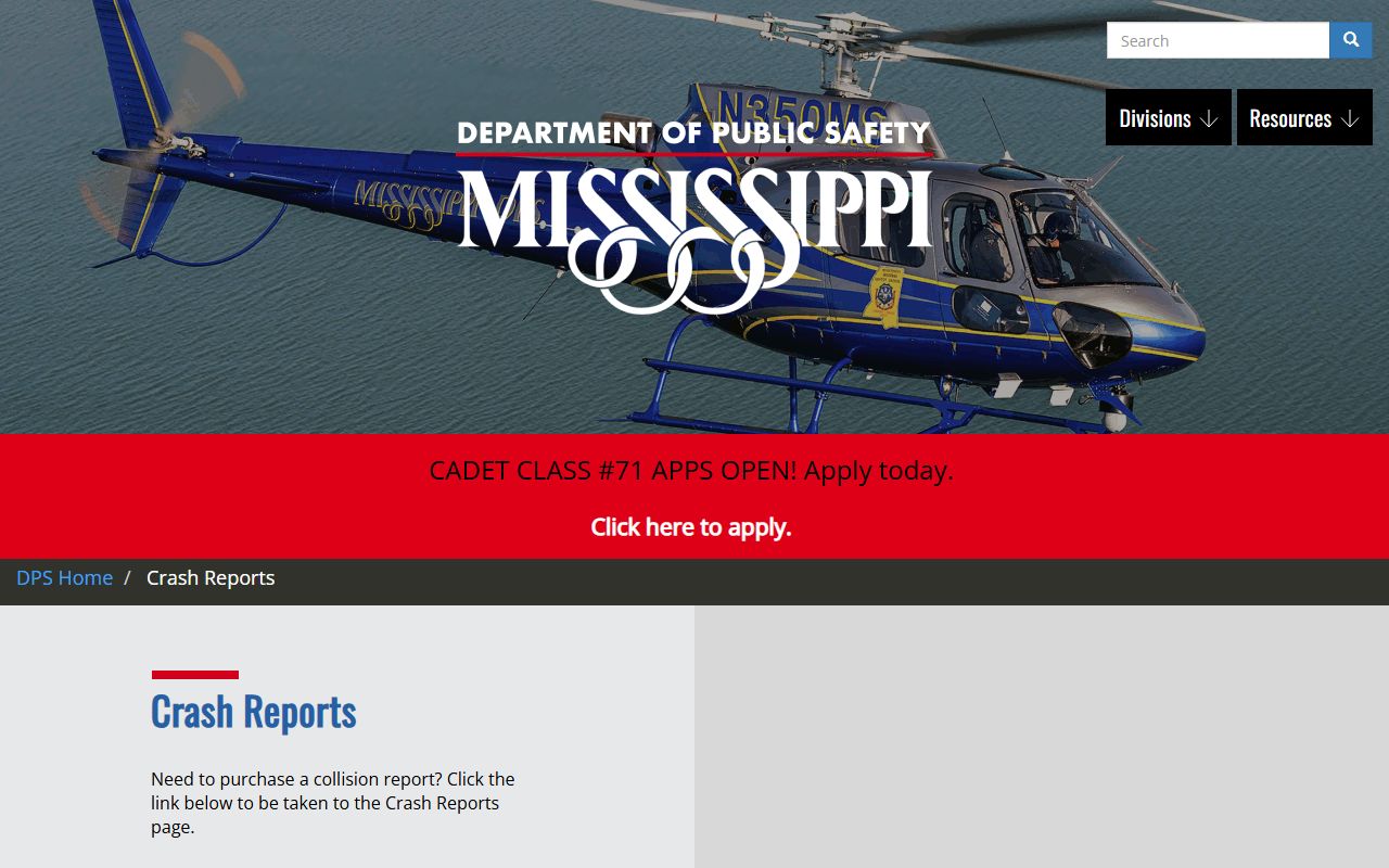 DeSoto County marriage and divorce records compared with state crash report requests